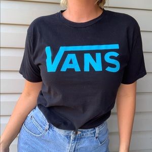 Classic blue and black Vans T shirt